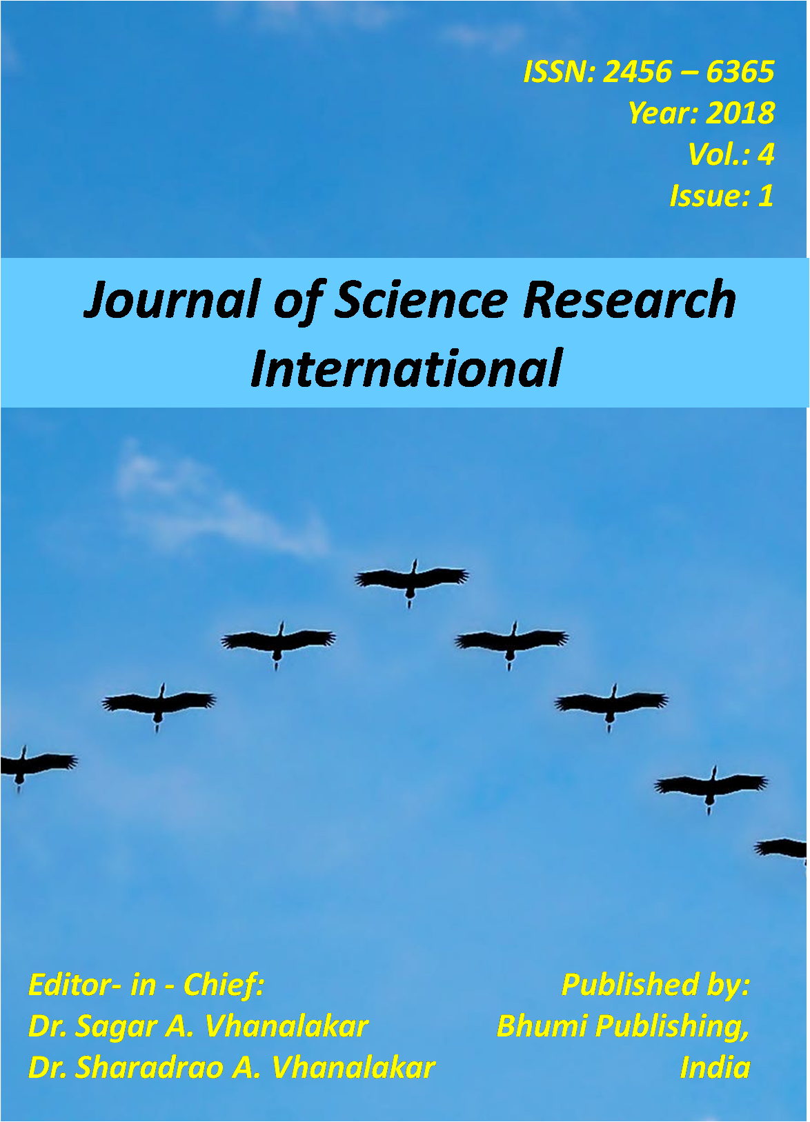 Vol. 4(1) 2018 Coverpage