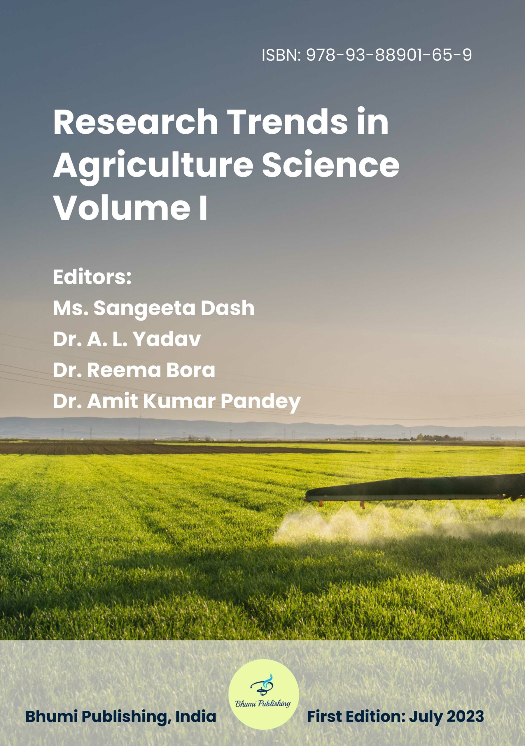 Research Trends in Agriculture Science Volume I