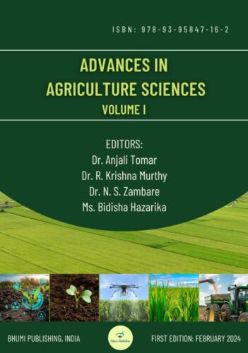 1. Front Cover Advances in Agriculture Sciences Volume I